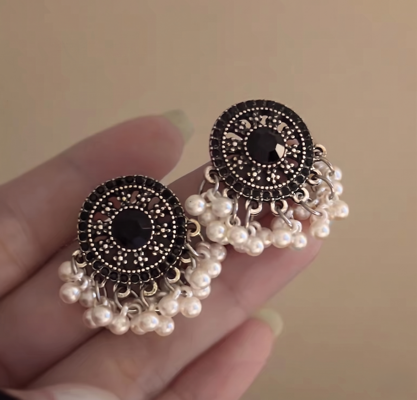 ボヘミアン ドロップピアス