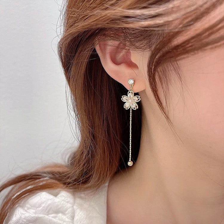 cherry blossomsドロップピアス