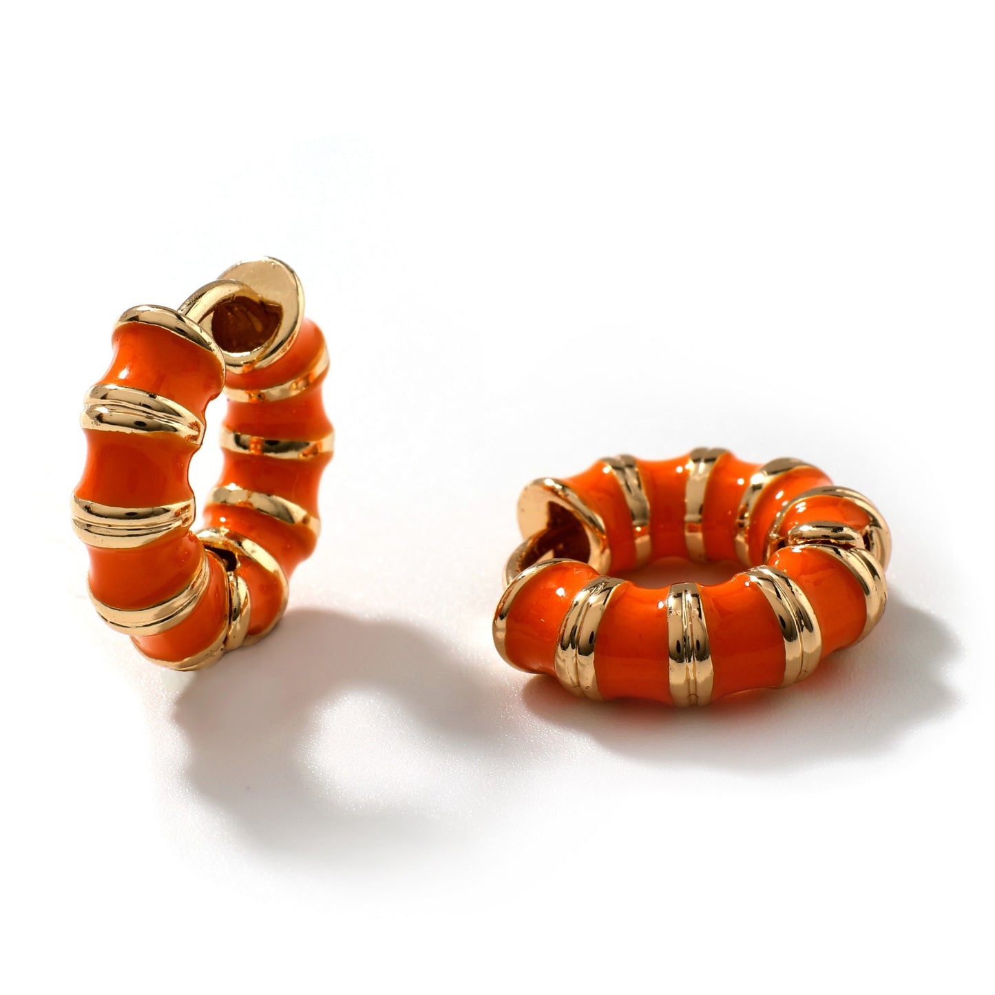 キャンディカラー ミニフープピアス