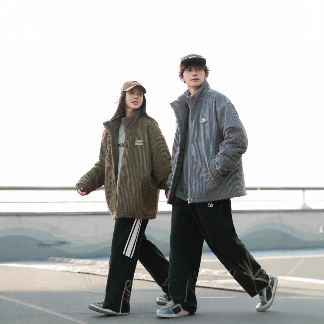 コーデュロイ ジップアップ ジャケット