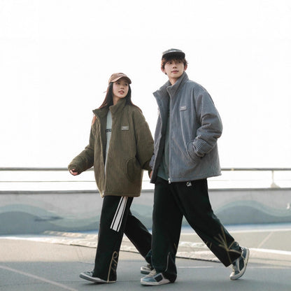 コーデュロイ ジップアップ ジャケット