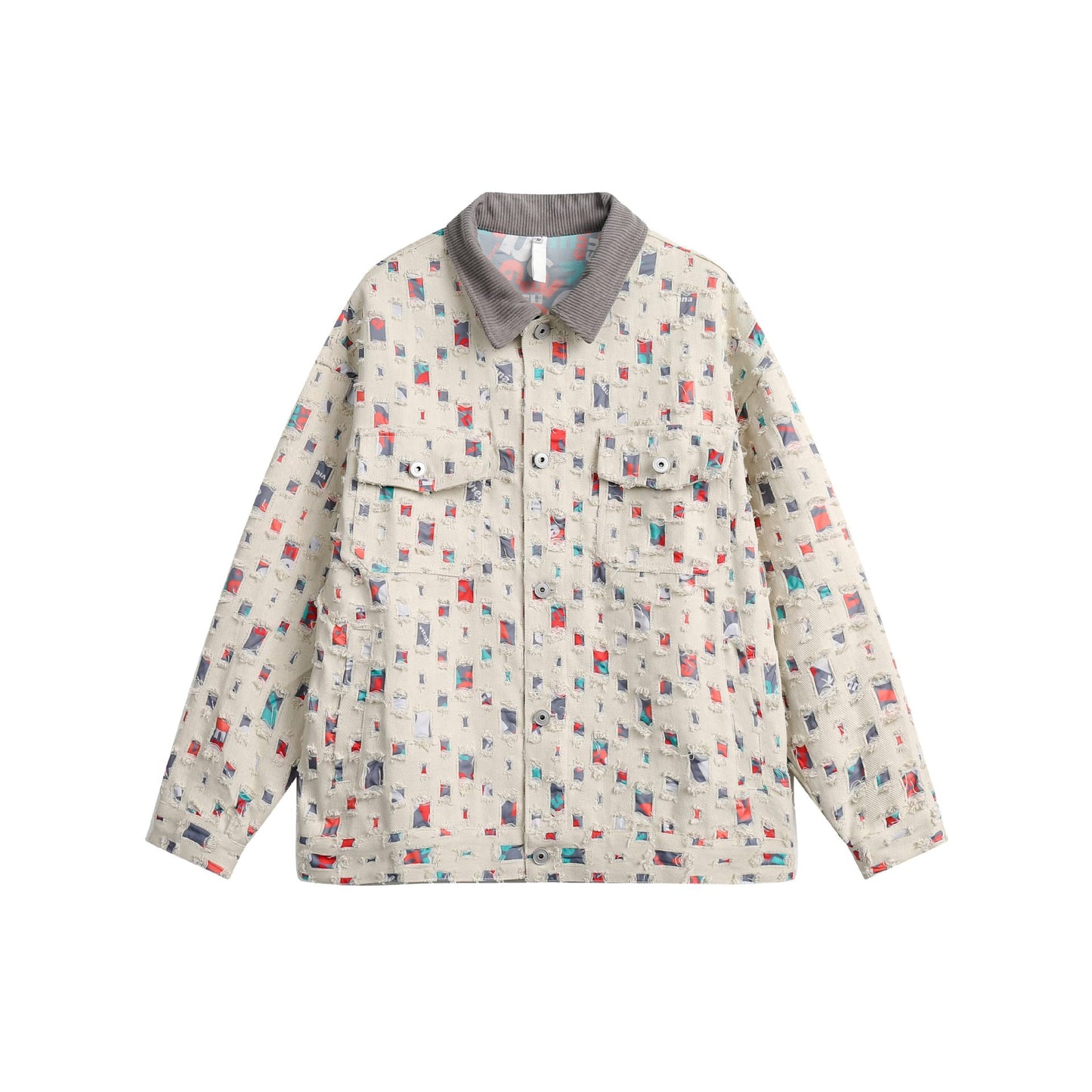 フリンジ シャツジャケット