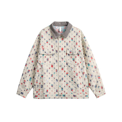 フリンジ シャツジャケット