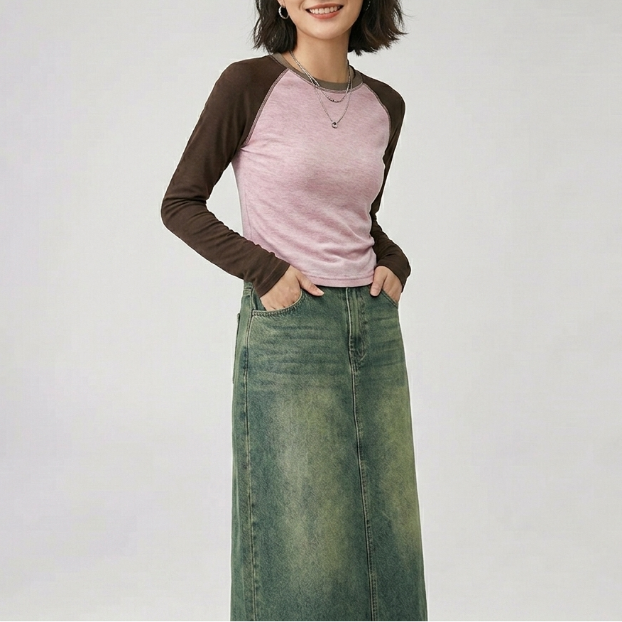 ラグランスリーブ Tシャツ