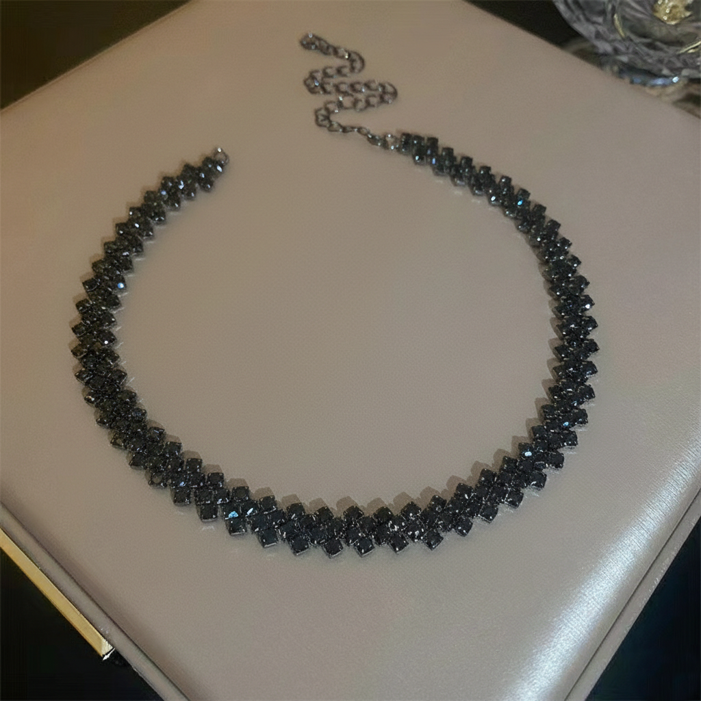 フルラインストーン チョーカー