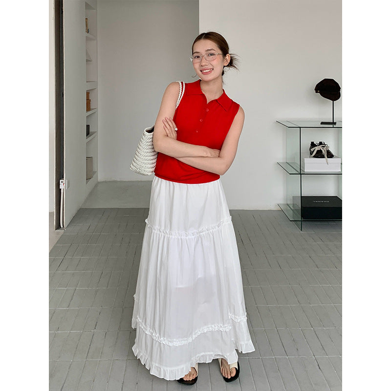 ティアード ロングスカート