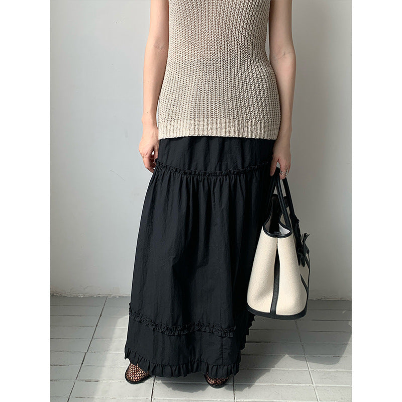 ティアード ロングスカート