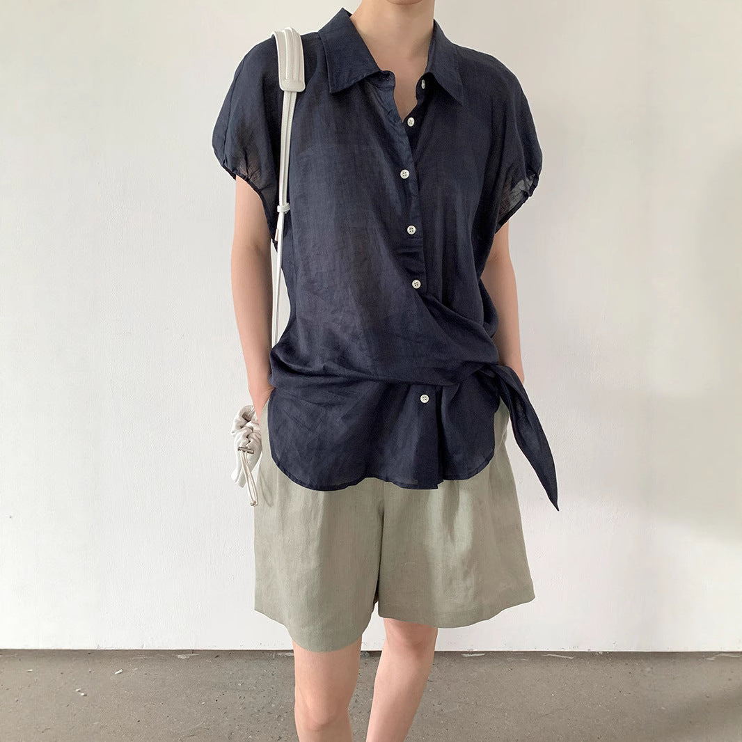 ラミーパフスリーブシャツ