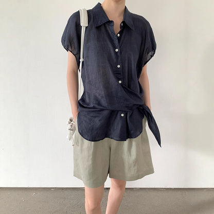 ラミーパフスリーブシャツ