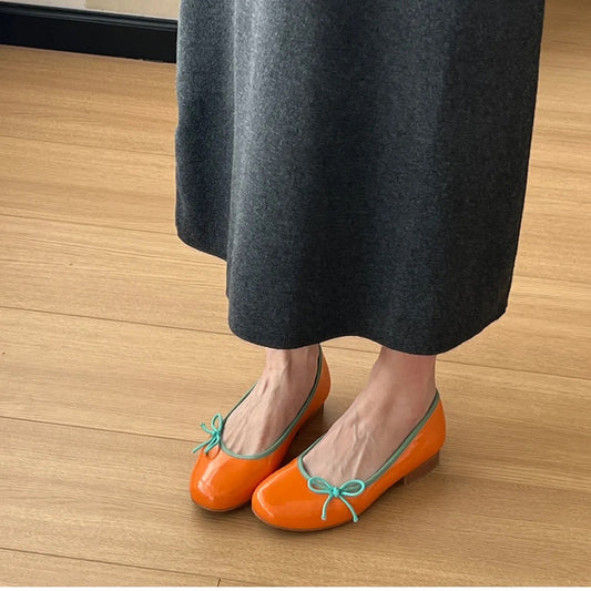 メリージェーン フラットシューズ