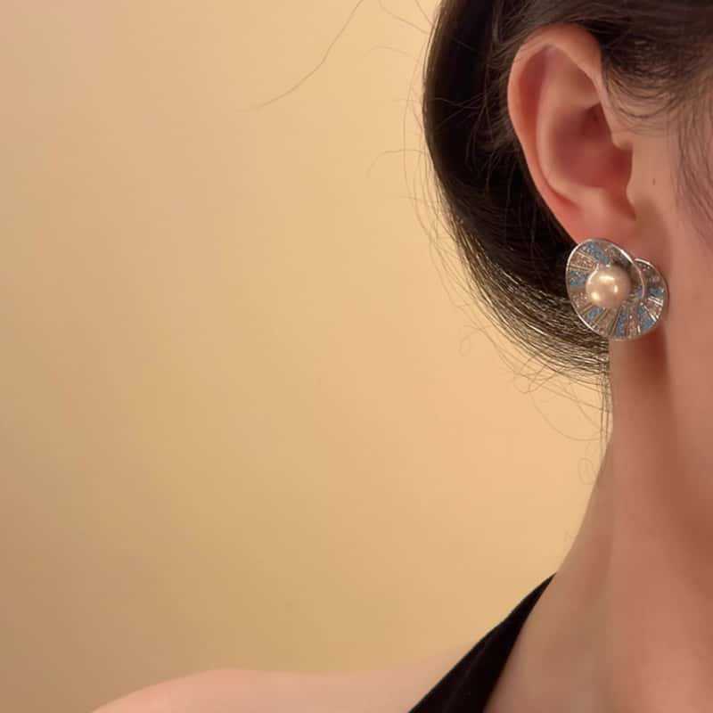 ヴィンテージパール ピアス