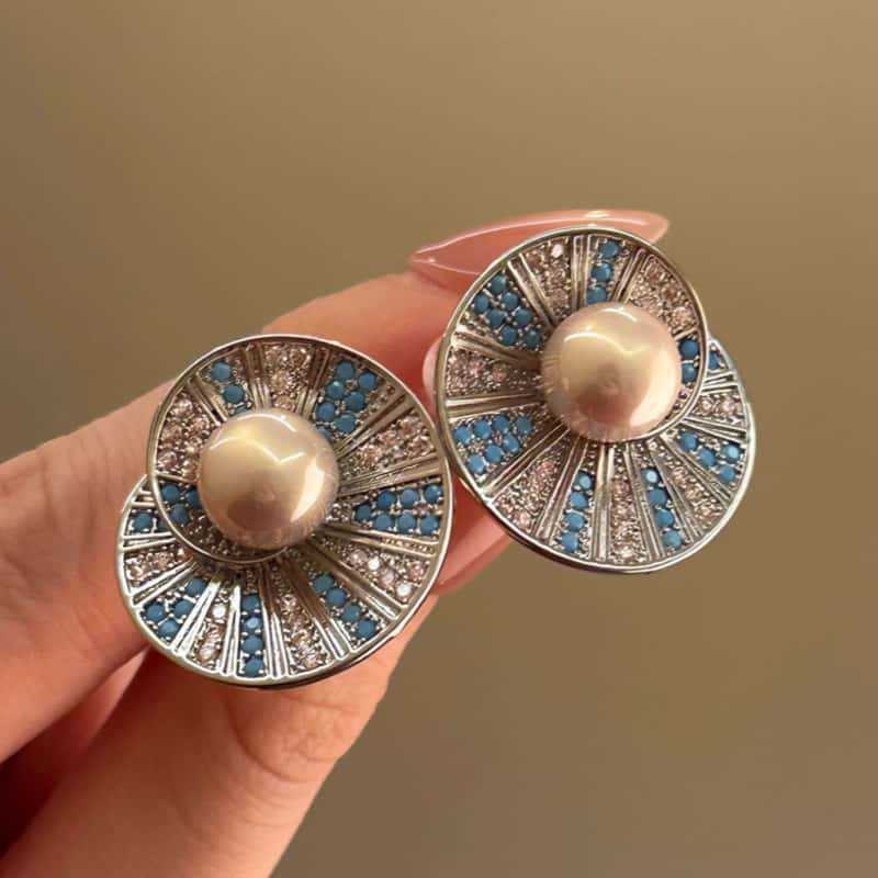 ヴィンテージパール ピアス