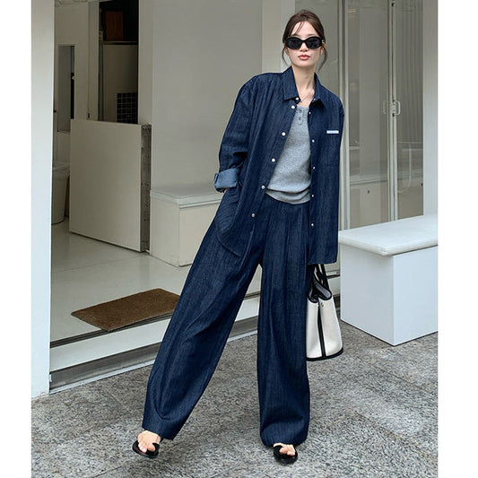 デニム セットアップ