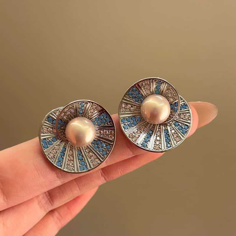 ヴィンテージパール ピアス