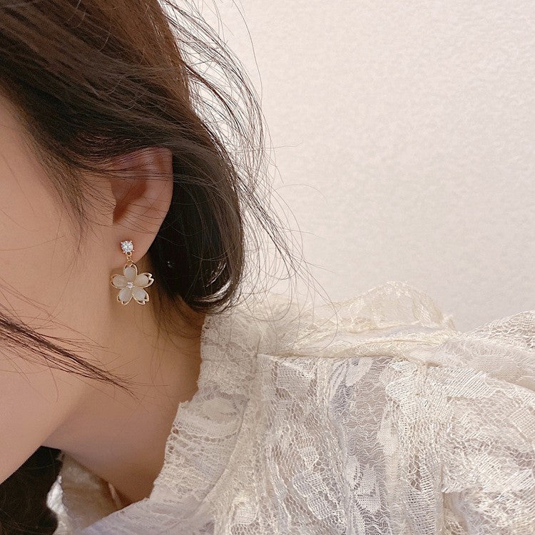 cherry blossomsドロップピアス