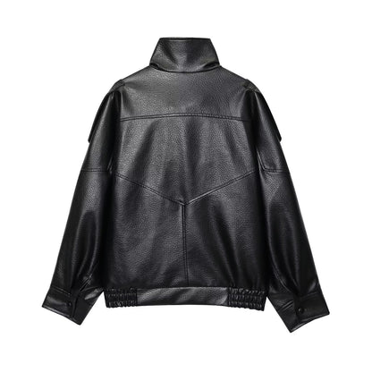 レザー ライダースジャケット