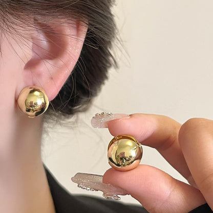 メタルボール ピアス